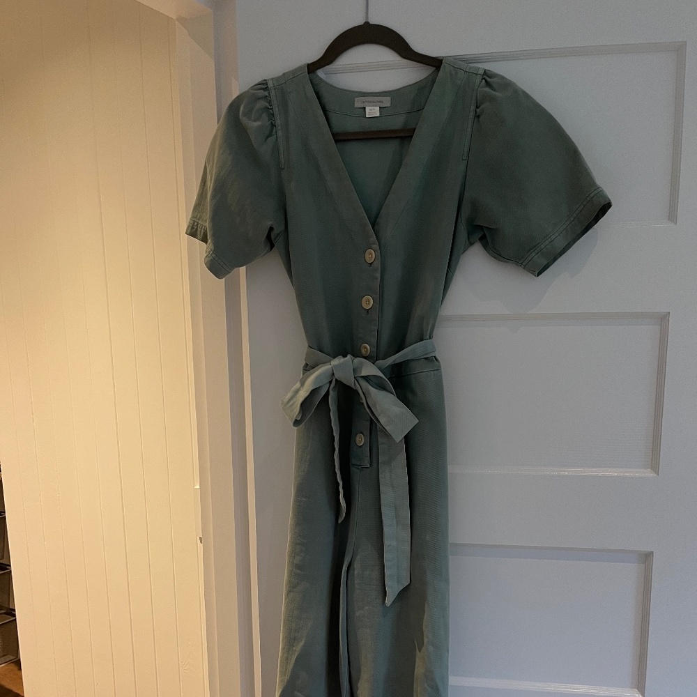 Outerknown blue jumpsuit